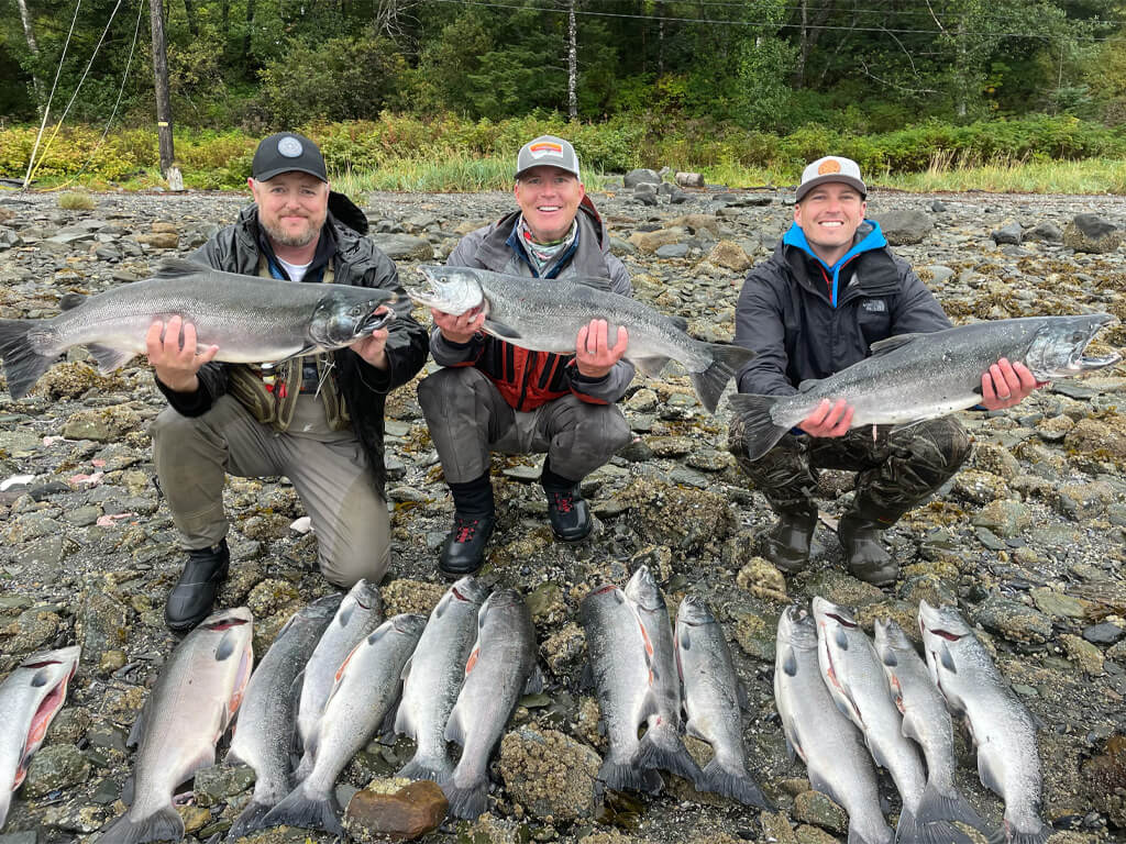 Trip of a lifetime! Limited out on coho salmon!