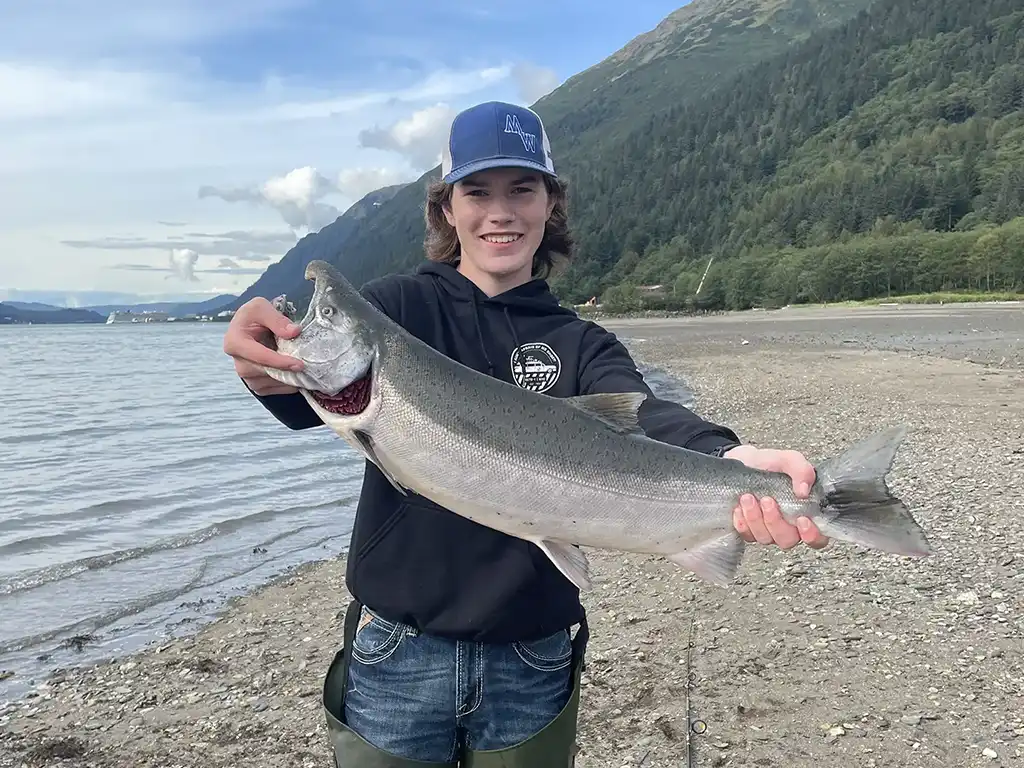 The fishing bite is on!