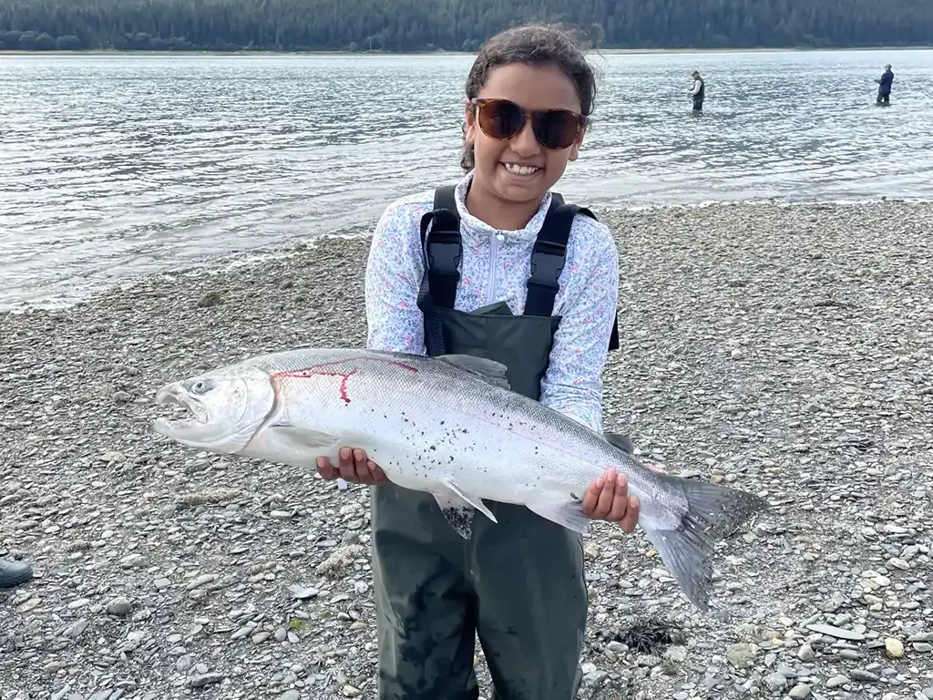 Catching fish on the treble!